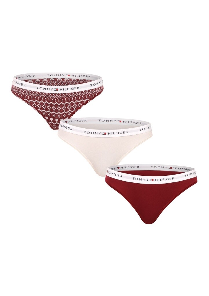 Dámská tanga Tommy Hilfiger UW0UW06134 0WX