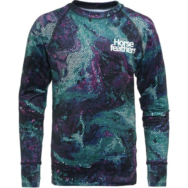 Horsefeathers MATAR SET YOUTH Dětský termo set, zelená, velikost