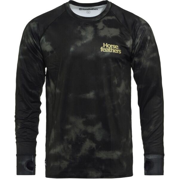 Horsefeathers RILEY Pánské termo triko, tmavě zelená, velikost