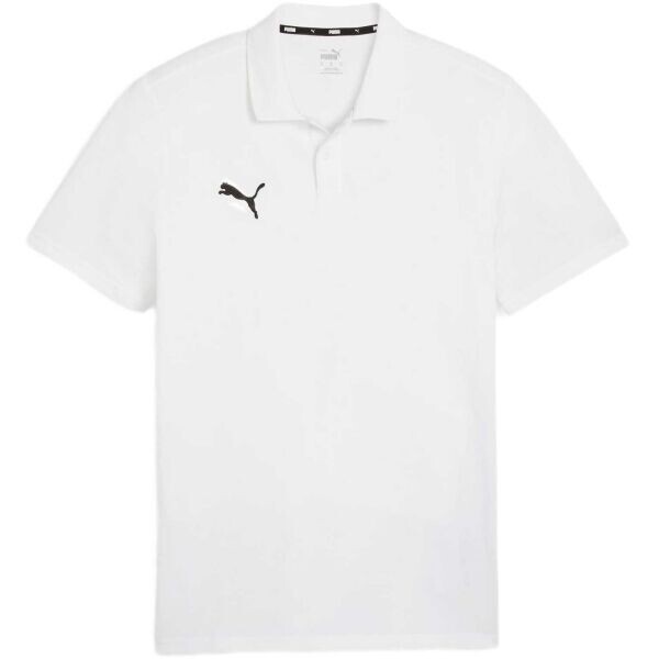 Puma TEAMGOAL CASUALS POLO Pánské polo triko, bílá, velikost