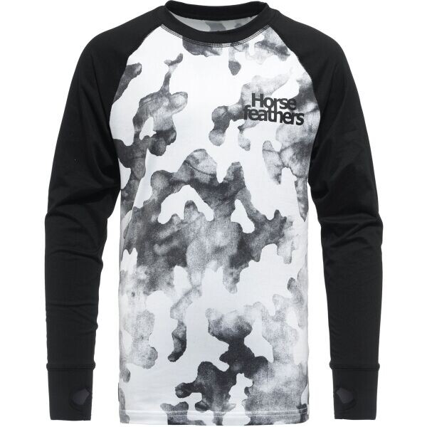 Horsefeathers MATAR SET YOUTH Dětský termo set, bílá, velikost