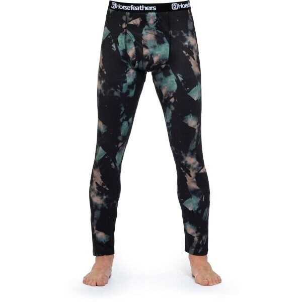 Horsefeathers RILEY Pánské termo kalhoty, černá, velikost