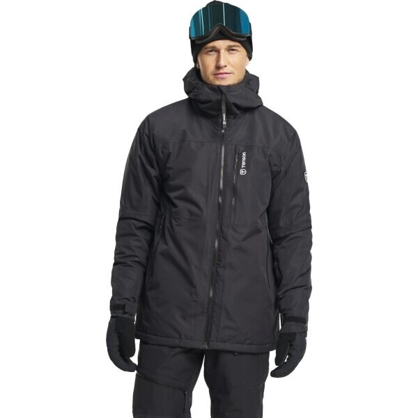 TENSON NISEKO SKI JACKET MEN Pánská lyžařská bunda, černá, velikost