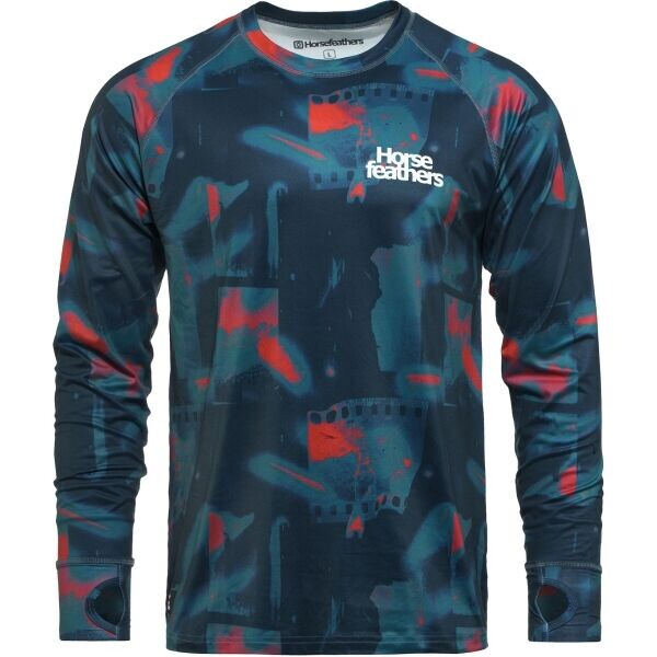 Horsefeathers RILEY Pánské termo triko, tmavě modrá, velikost