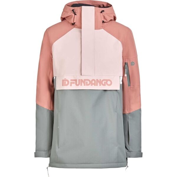 FUNDANGO BIRCH Dámská lyžařská/snowboardová, šedá, velikost