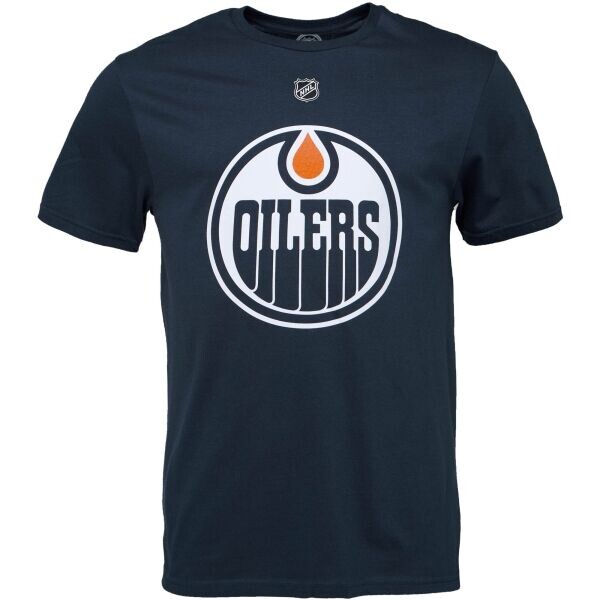 FANATICS EDMONTON OILERS - LEON DRAISAITL Triko, tmavě modrá, velikost