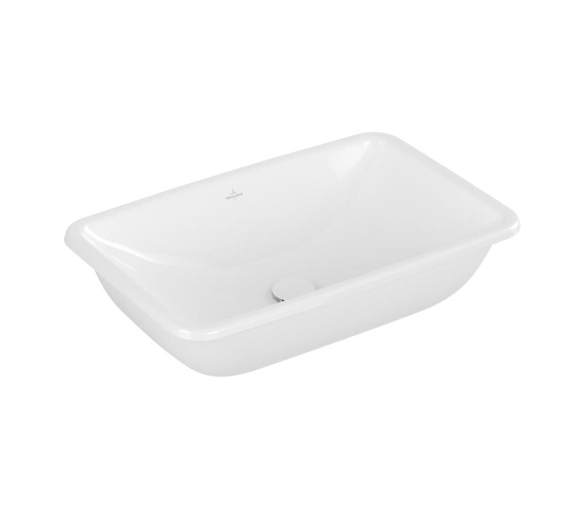 Villeroy & Boch 4A580101-Zápustné umyvadlo LOOP&FRIENDS 61,5x38 cm keramika/bílá 4A580101