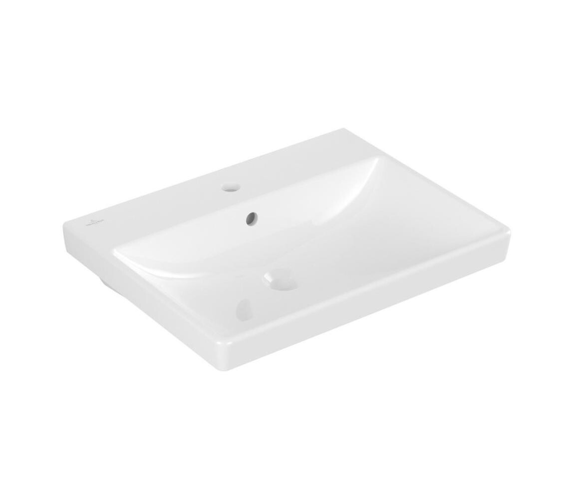 Villeroy & Boch 41586001 - Závěsné umyvadlo AVENTO 60x47 cm keramika/bílá 41586001
