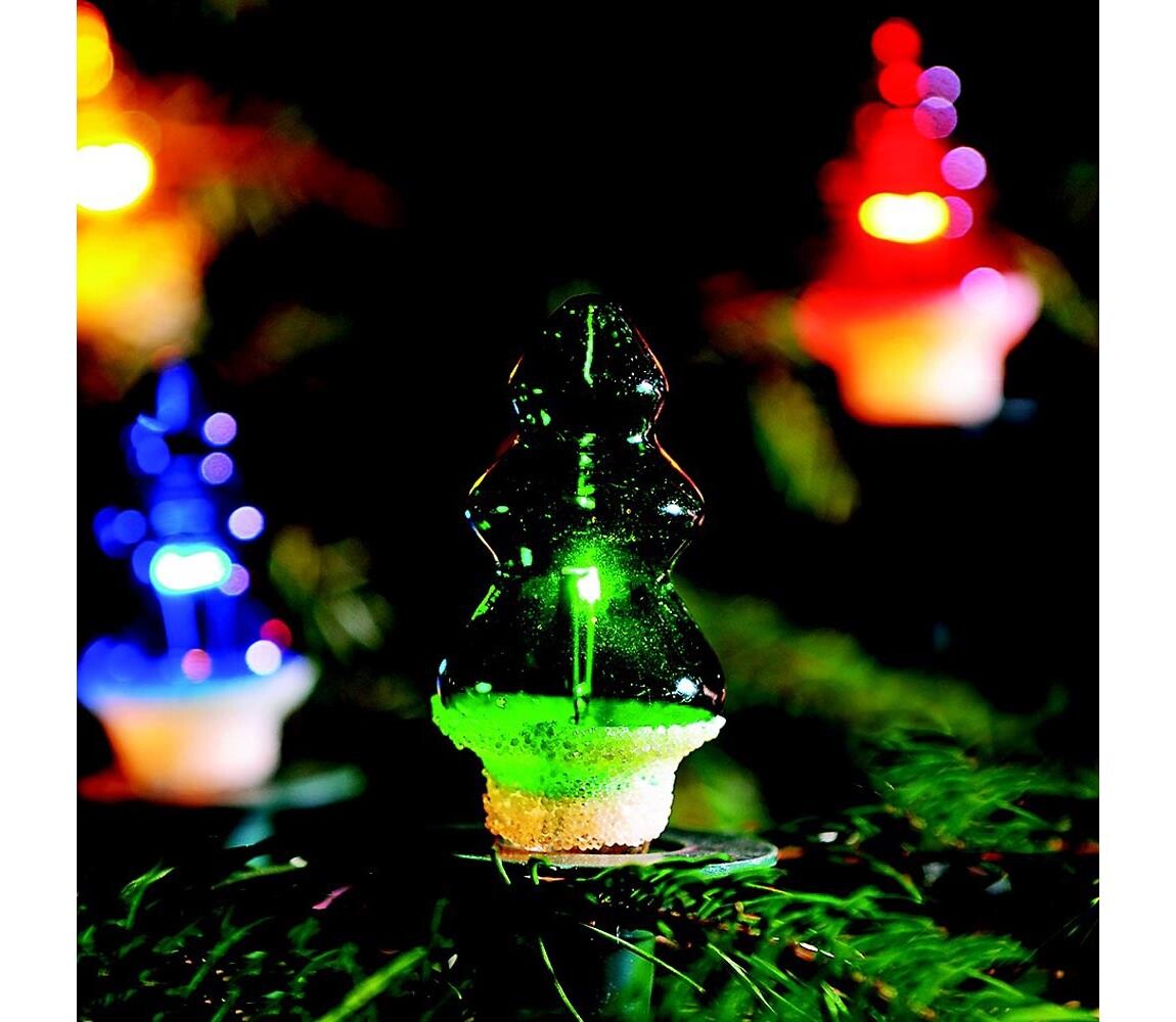 Vánoční řetěz TREE 12xE10 10,7m multicolor 162114