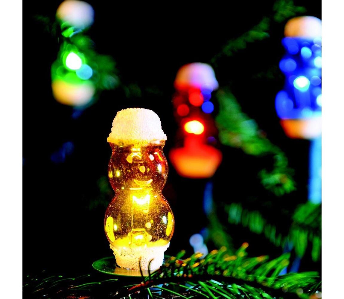 Vánoční řetěz FIGURINE 12xE10/10,7m 162112