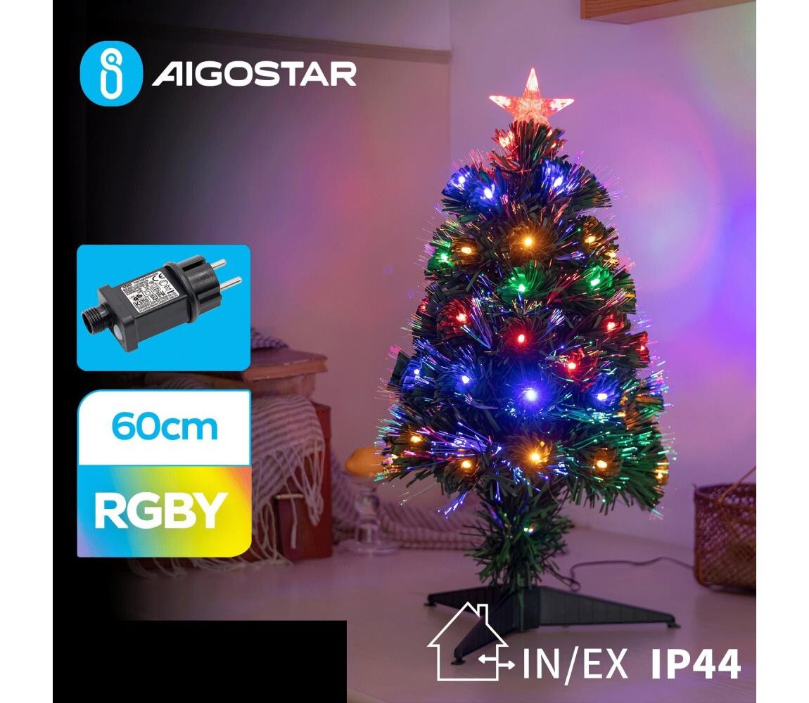 B.V.  - LED Venkovní vánoční stromek LED/3,6W/230V 60 cm IP44 multicolor B10303K6R