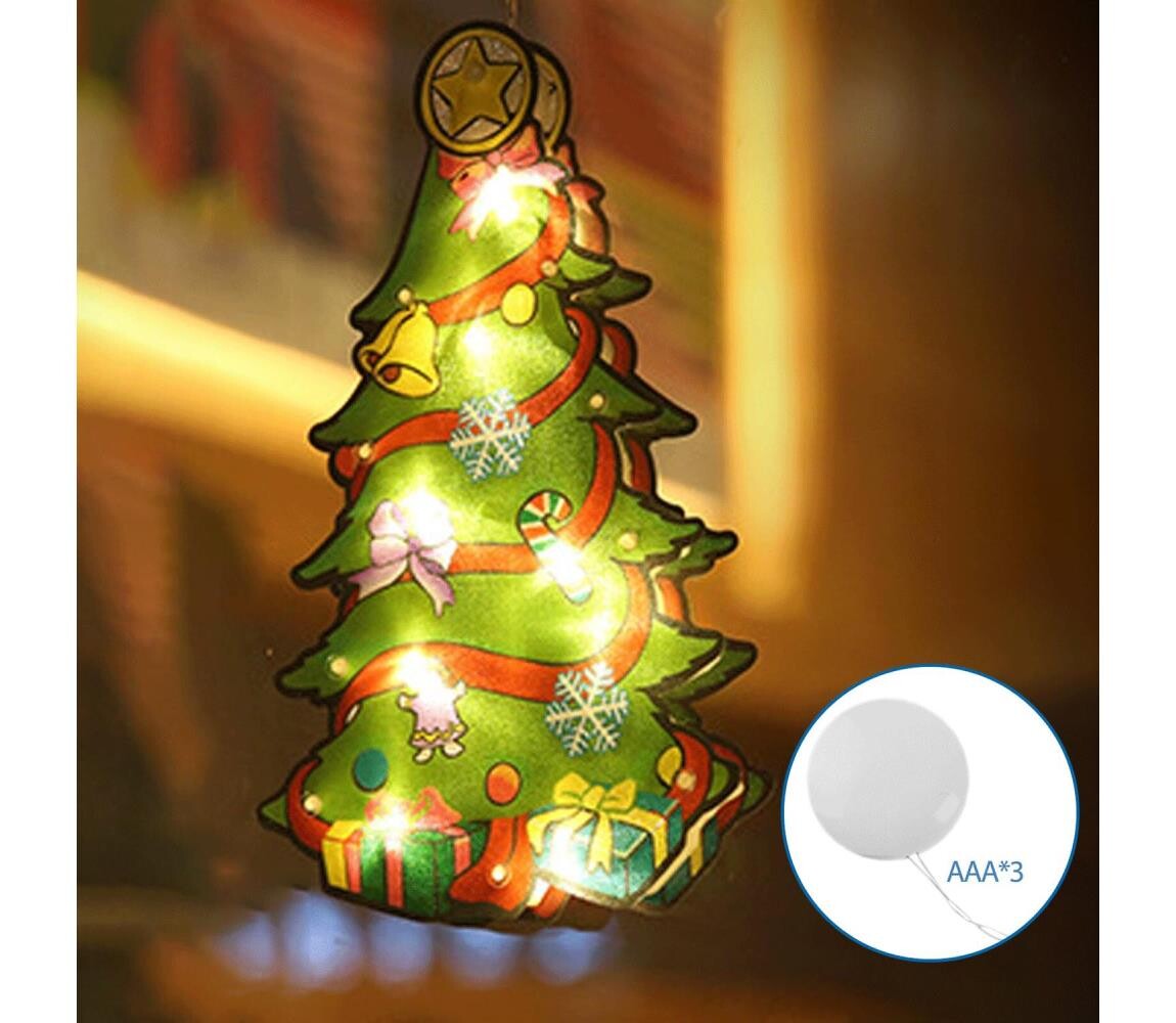 B.V.  - LED Vánoční dekorace LED/3xAAA stromeček 45cm B10303K69