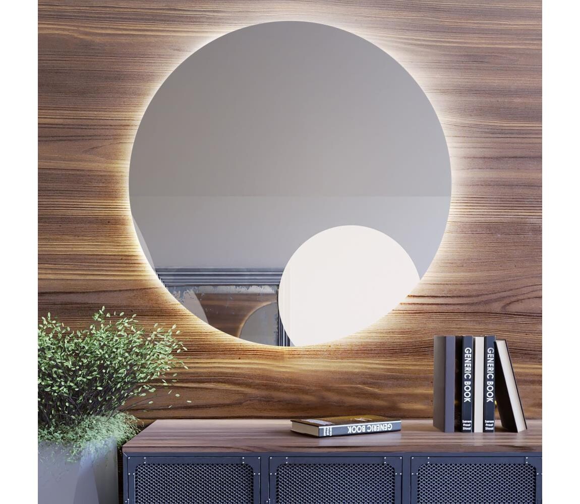 Baltica Design - LED Koup. zrcadlo s pods. BRIGHT 15W/230V 4500K pr. 90 cm IP65 Bright No edges 90 neutral