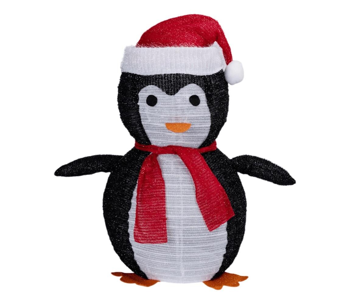 B.V.  - LED Venkovní vánoční dekorace 50xLED/3xAA IP44 tučňák B10303ABAI