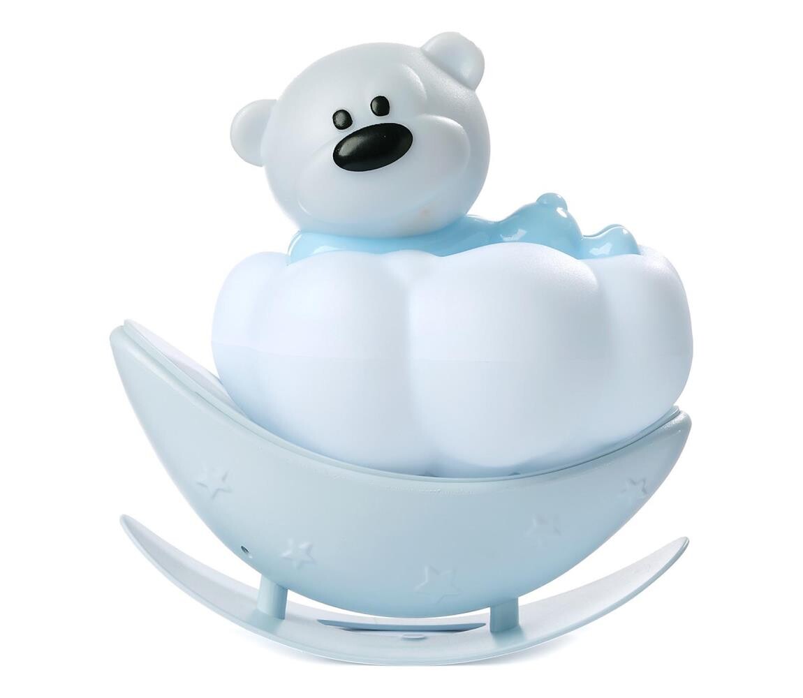 ONLI - LED Nabíjecí dětské noční světlo NUVOLINA LED/2,5W/5V mědvěd/modrá 084/LC