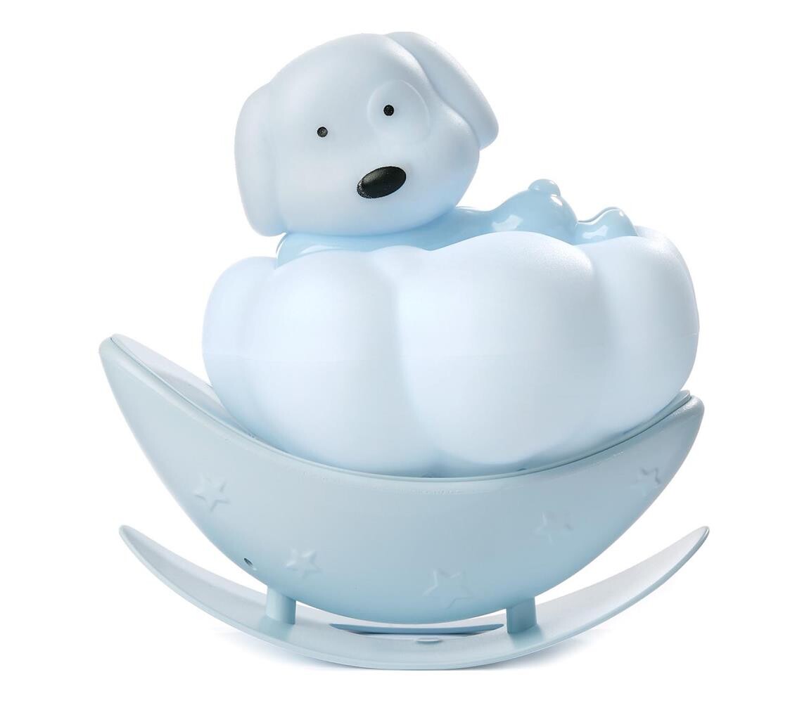 ONLI - LED Nabíjecí dětské noční světlo NUVOLINA LED/2,5W/5V pes/modrá 085/LC