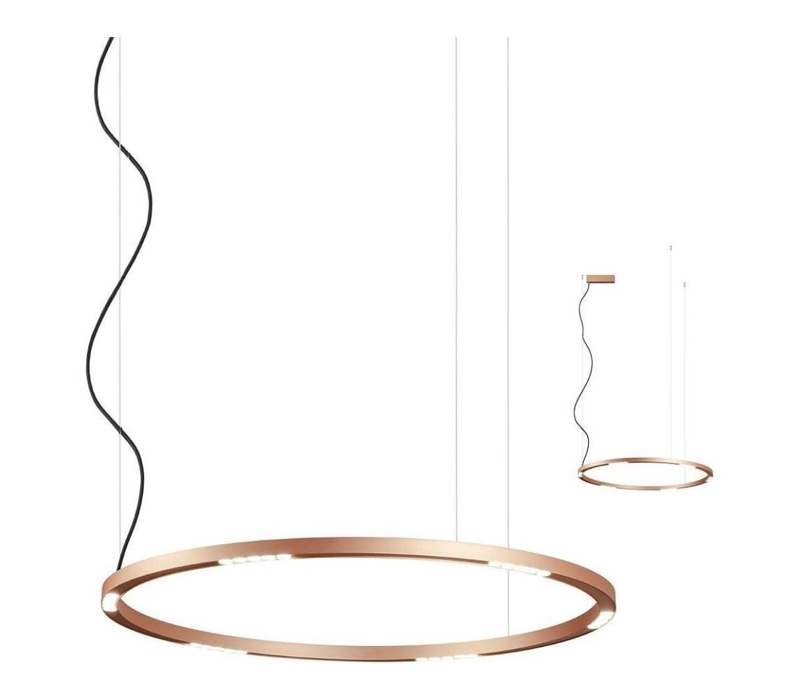 Redo 01-2206 - LED Lustr na lanku UNION LED/50W/230V 3000K pr. 90 cm zlatá 01-2206