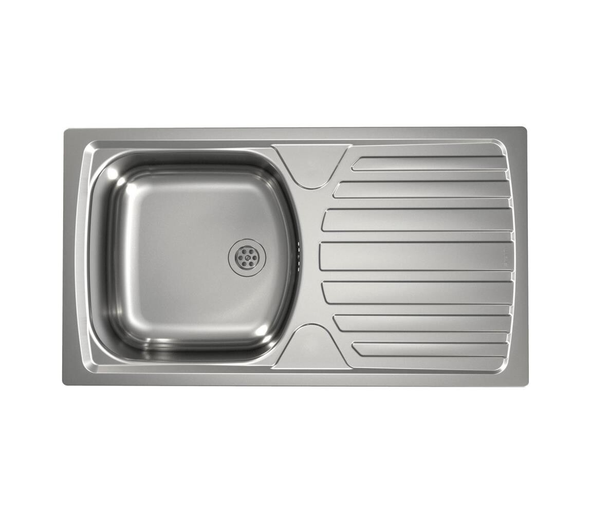 ALVEUS 1136534 - Kuchyňský dřez BASIC 78x43,5 cm matná ocel/satin 1136534