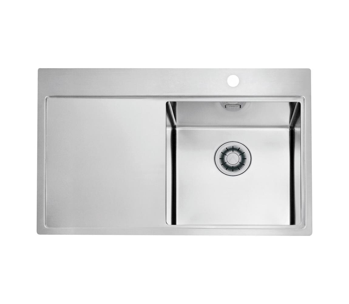 ALVEUS 1149516 - Kuchyňský dřez PURE 79x52,5 cm satin, pravý 1149516
