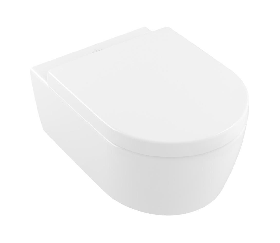 Villeroy & Boch 5656HR01 -Závěsné WC s prk SoftClose AVENTO keramika/alpská bílá 5656HR01