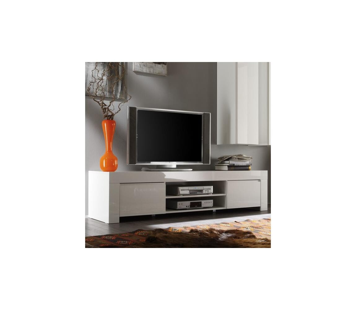MC Akcent Televizní stolek FINERA bílá 209006-02