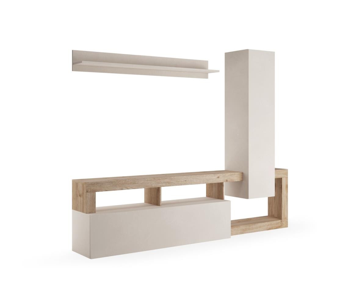 MC Akcent Obývací stěna LENOR kašmír/hnědá 753130K