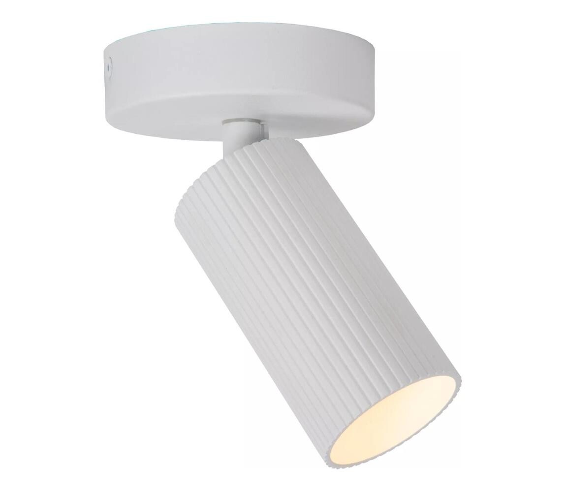 Lucide 09939/01/31 - Nástěnné bodové svítidlo CLUBS 1xGU10/40W/230V bílá 09939/01/31