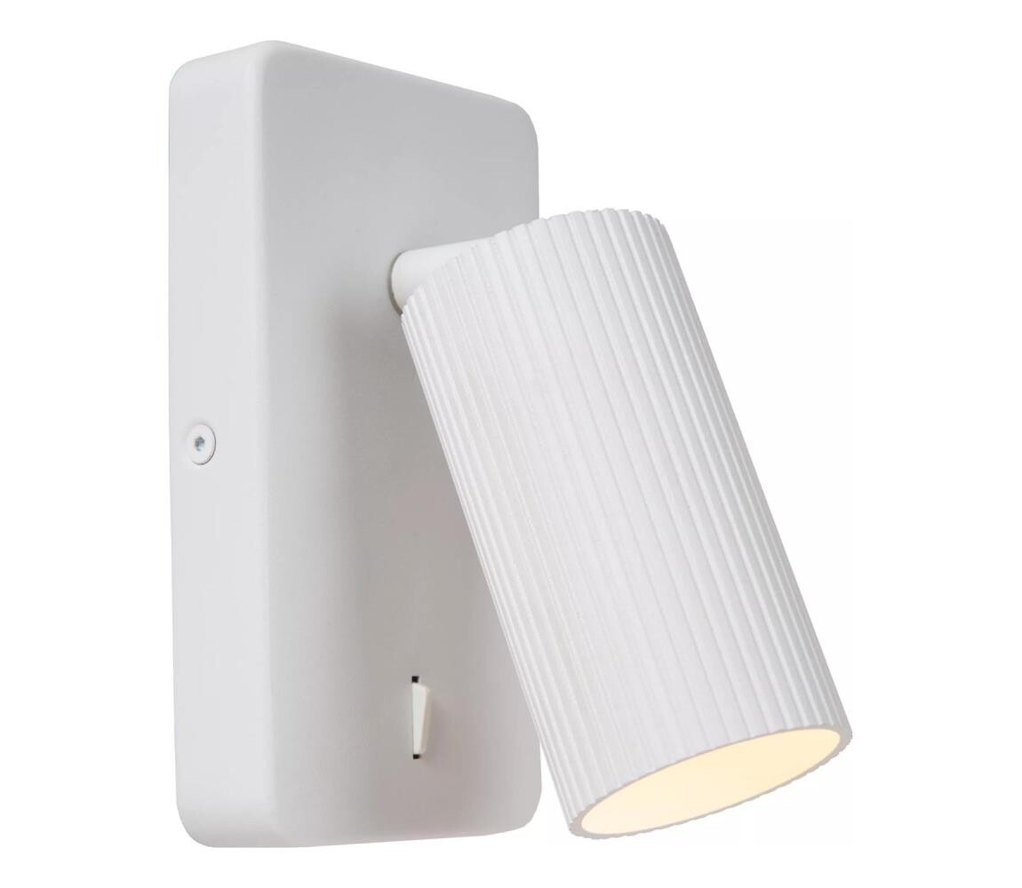 Lucide 09239/11/31 - Nástěnné bodové svítidlo CLUBS 1xGU10/40W/230V bílá 09239/11/31