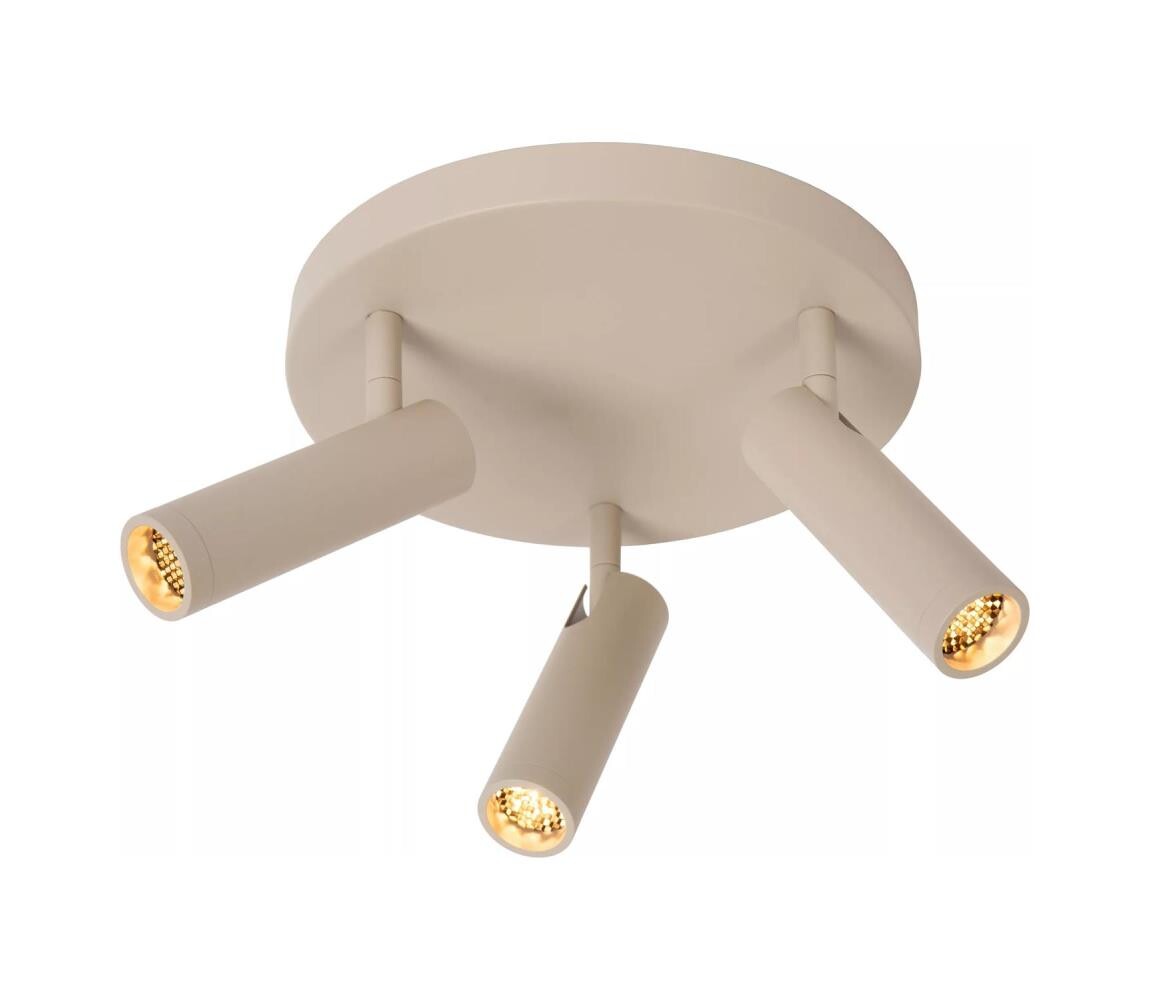 Lucide 22974/13/41 - Bodové svítidlo GRADO 3xGU10/40W/230V béžová 22974/13/41