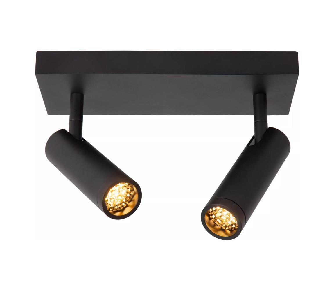 Lucide 22974/02/30 - Bodové svítidlo GRADO 2xGU10/40W/230V černá 22974/02/30