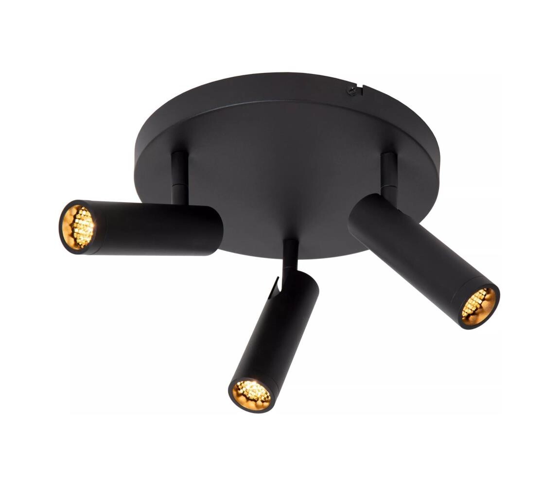 Lucide 22974/13/30 - Bodové svítidlo GRADO 3xGU10/40W/230V černá 22974/13/30