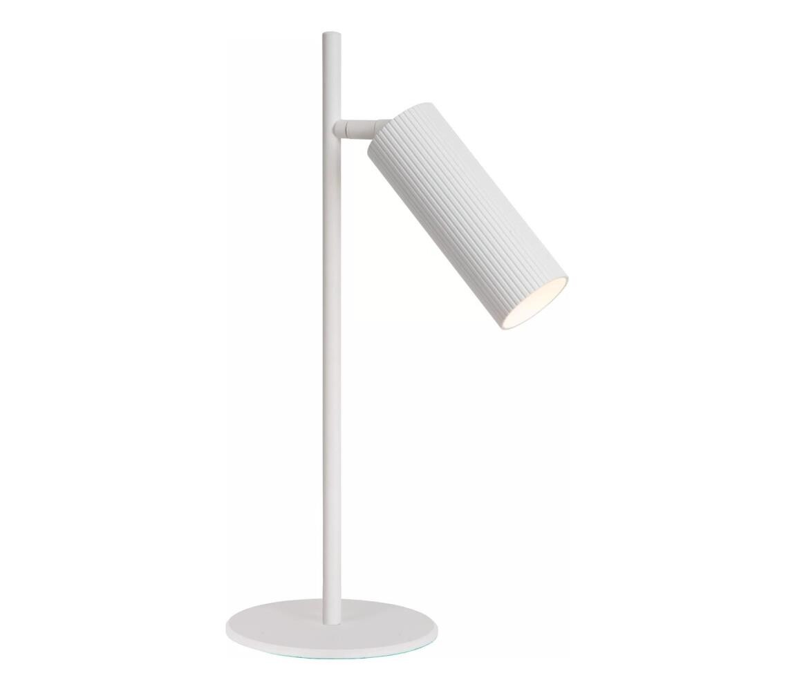Lucide 09539/01/31 - Stolní lampa CLUBS 1xGU10/40W/230V bílá 09539/01/31