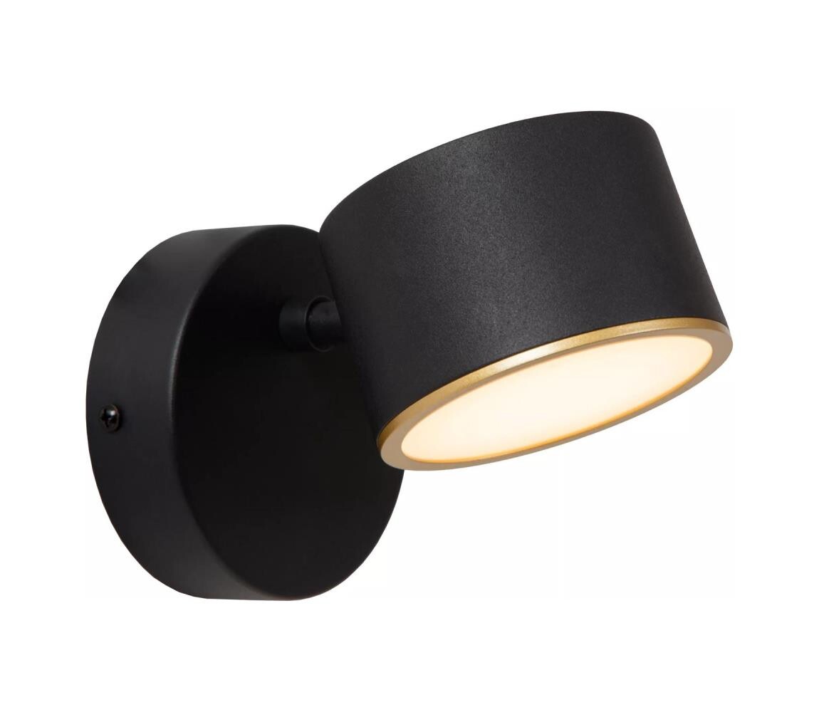 Lucide 44217/08/30 - LED Nástěnné bodové svítidlo GIAN LED/9W/230V černá 44217/08/30