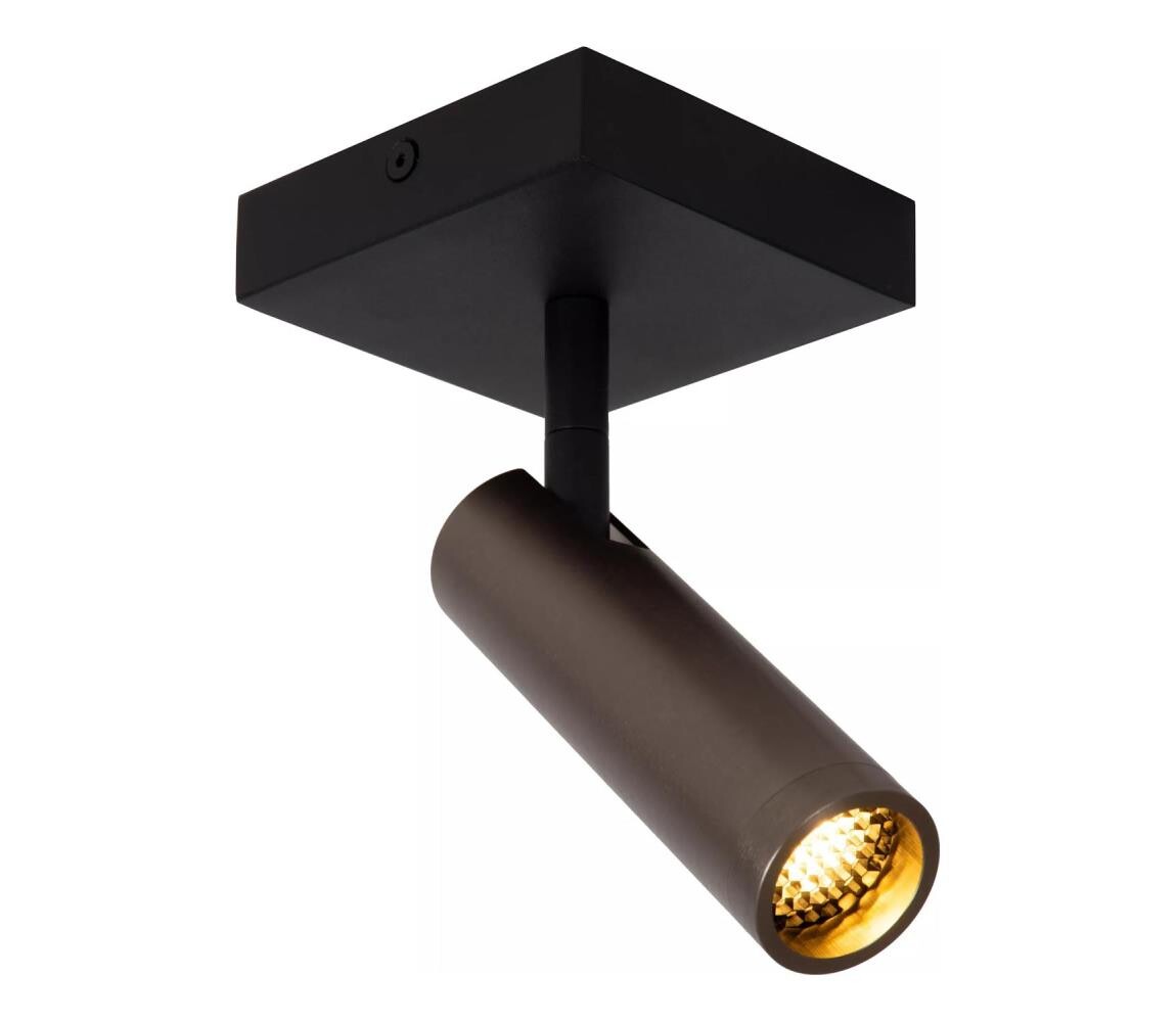 Lucide 22974/01/15 - Bodové svítidlo GRADO 1xGU10/40W/230V hnědá/černá 22974/01/15