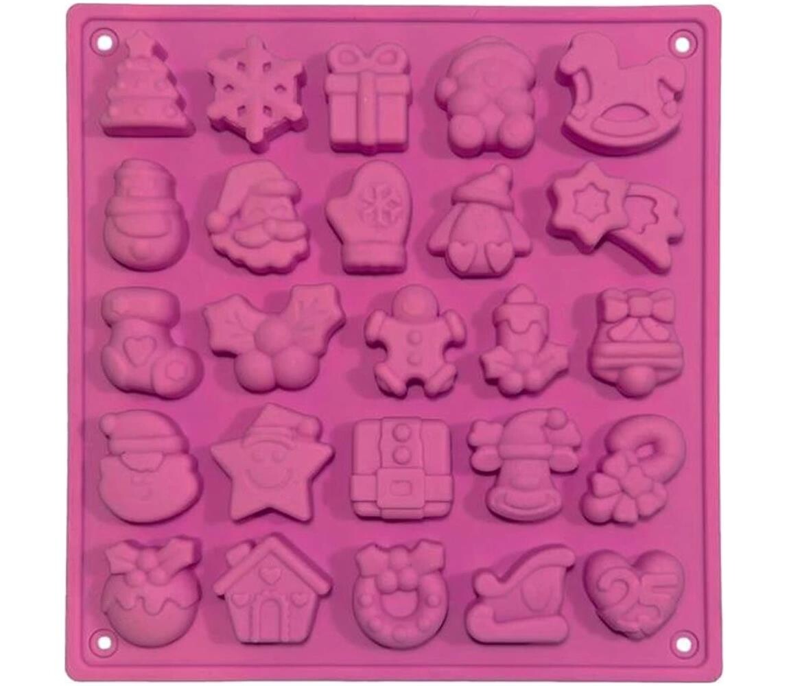 UTC Silikonová forma na čokoládu TORO růžová 268384