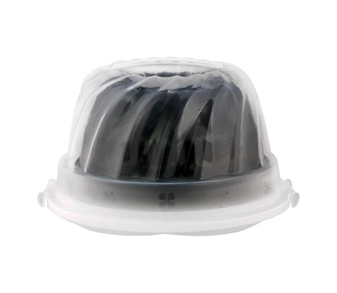 UTC Forma na bábovku s podnosem a víkem TORO černá 390147