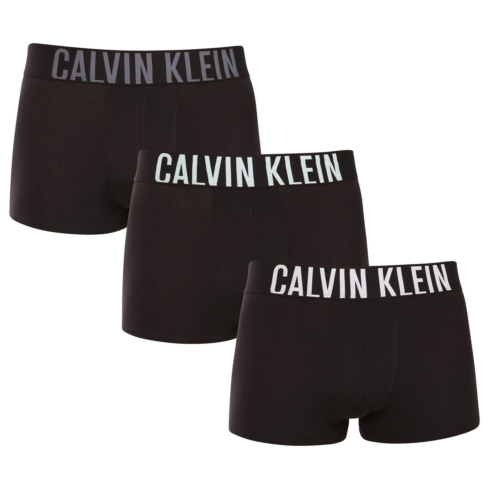 3PACK pánské boxerky Calvin Klein černé (NB3608A-ZDO) M, trenky / trenýrky