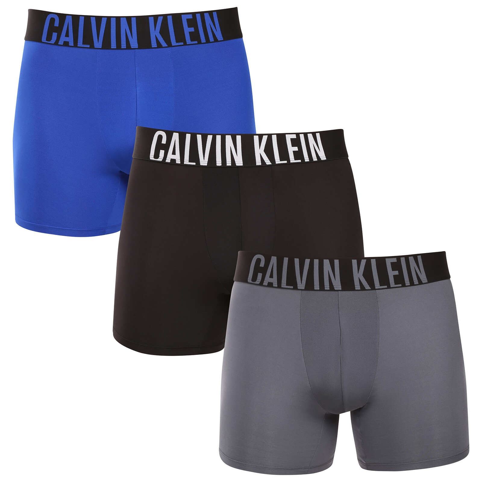 3PACK pánské boxerky Calvin Klein vícebarevné (NB3612A-Z2Q) M, trenky / trenýrky