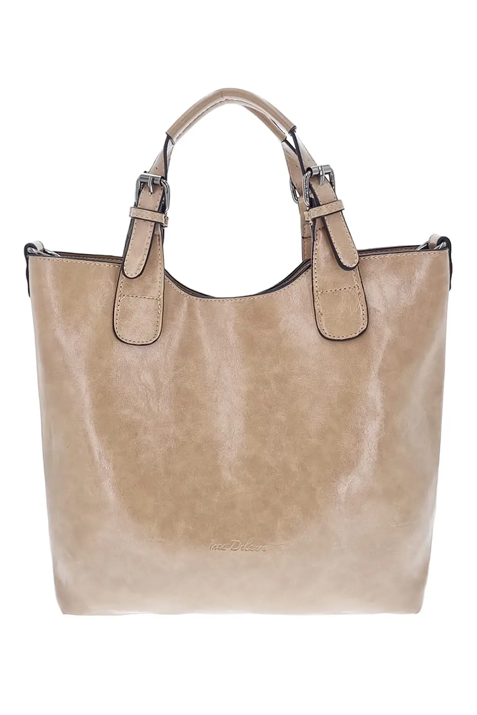 Komfortní dámská kabelka béžová CCQT7