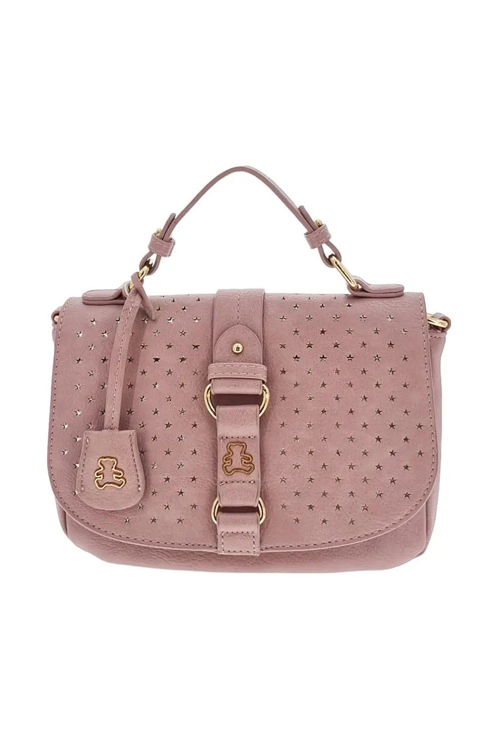 Trendy dámská kabelka růžová DL91C