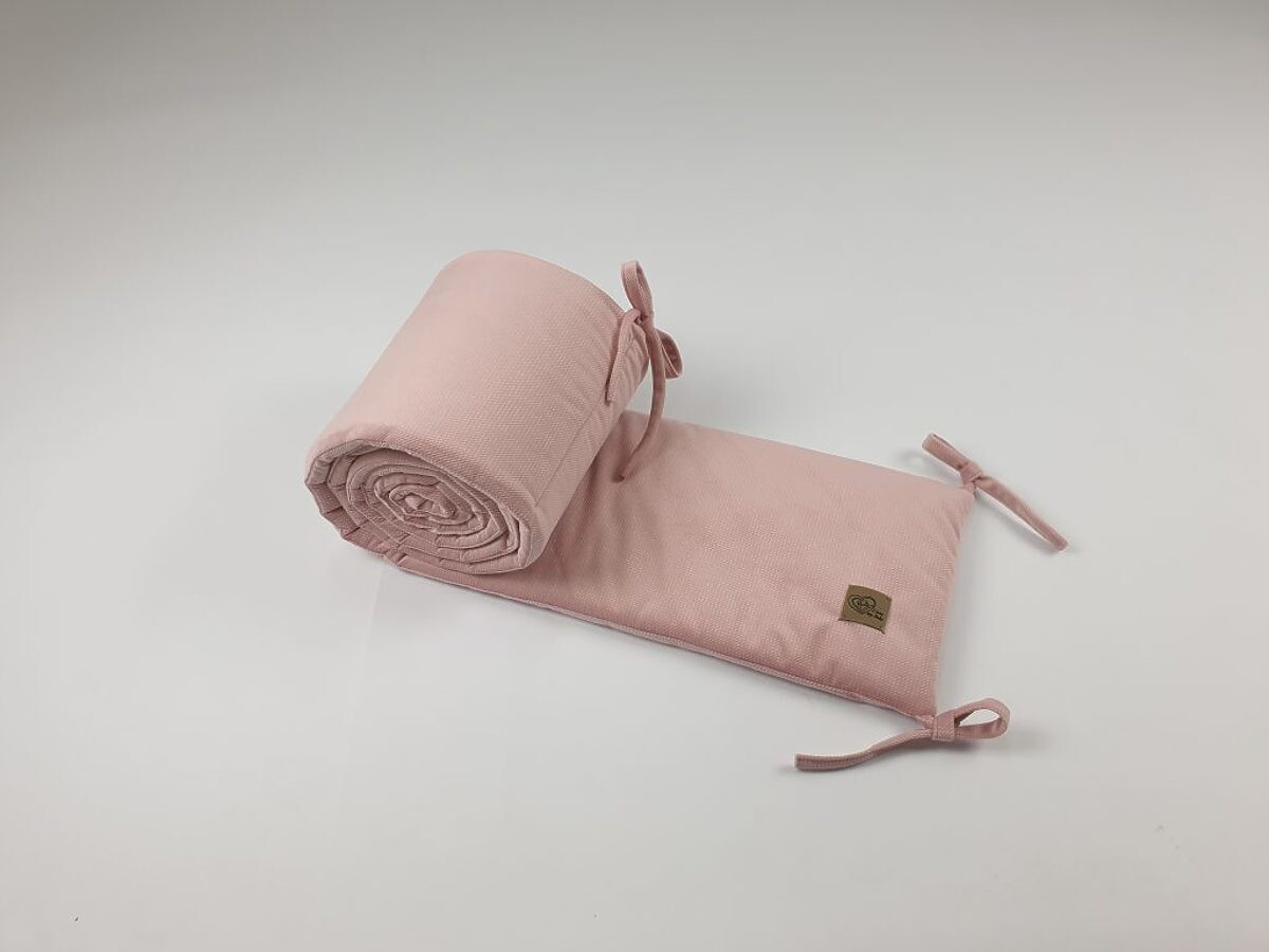 Ochranný mantinel do postýlky - růžová