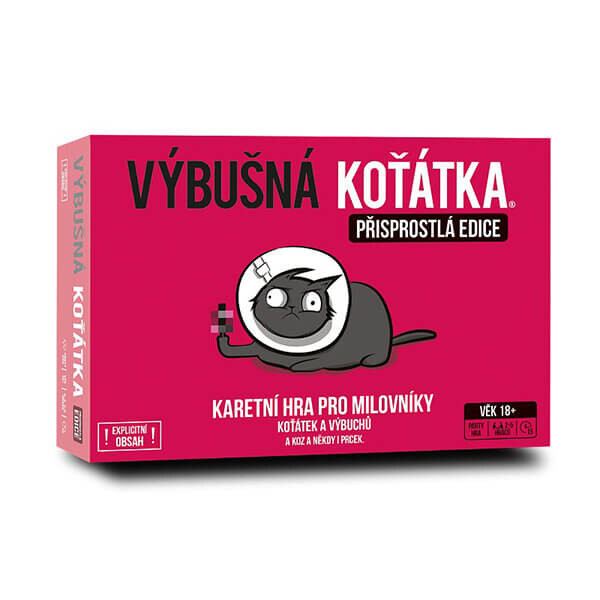 Výbušná koťátka: Přisprostlá edice Asmodee Blackfire