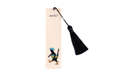 Dřevěná záložka do knihy Kocour Mikeš – Josef Lada ©