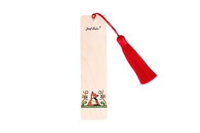 Dřevěná záložka do knihy Kmotra Liška – Josef Lada ©