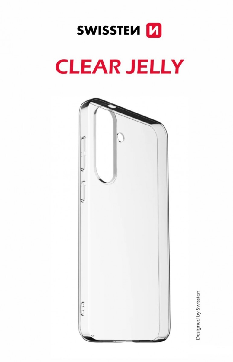 Zadní kryt Swissten Clear Jelly pro Samsung A17 průhledný