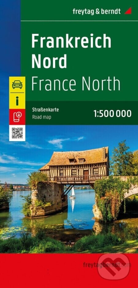 Severní Francie 1:500 000 / automapa - freytag&berndt