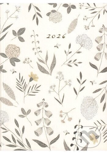 Diár 2026 - lúčne kvety - Lucia Barabasová