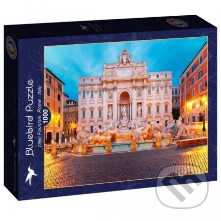 Puzzle Fontána di Trevi, Rím - Taliansko - Bluebird