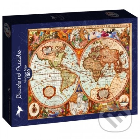 Puzzle Historická mapa - Aimee Stewart