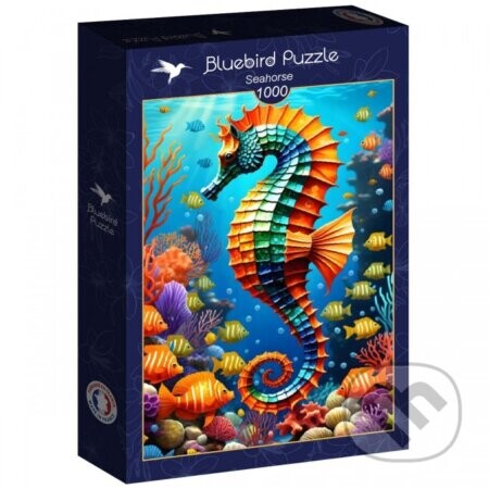 Puzzle Morský koník - Bluebird